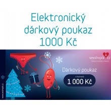 Elektronický vánoční &#x1F384; dárkový poukaz 1000 Kč