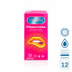 Vroubkované kondomy Durex Pleasuremax 56 mm