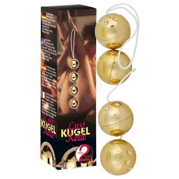 VenuÅ¡iny kuliÄ�ky Gold-Kugel-Kette