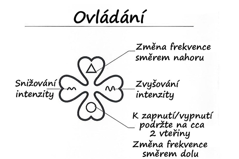 Ovládání vibrátoru Leten Surge
