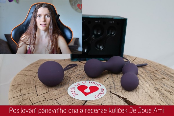 Video: Posilování pánevního dna a recenze Venušiných kuliček Je Joue Ami