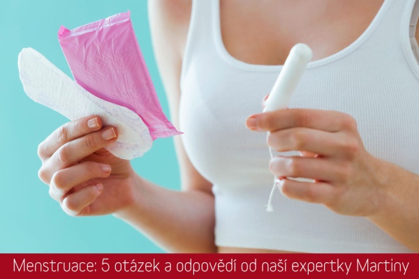 5 otázek a odpovědí okolo menstruace