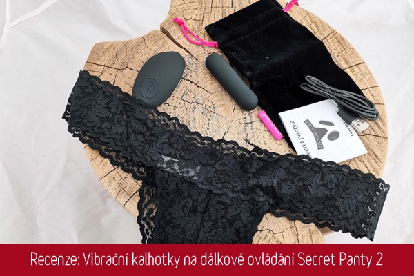 Recenze: Vibrační kalhotky Secret Panty 2 na dálkové ovládání