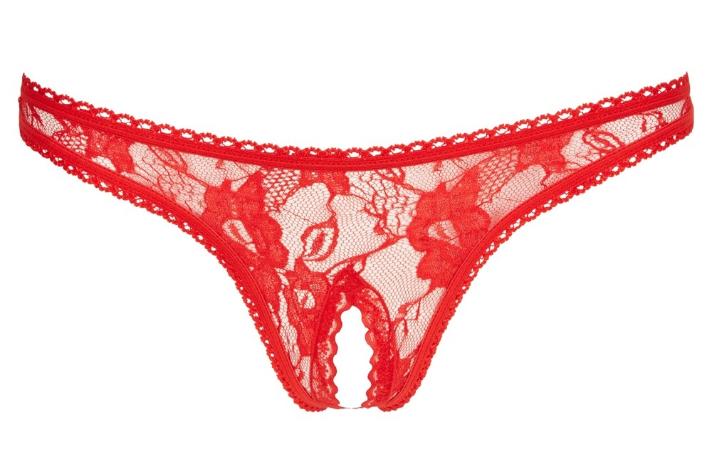 Tanga s otvorem Cottelli Lingerie