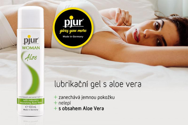 Lubrikační gel Pjur WOMAN s Aloe Vera 100 ml