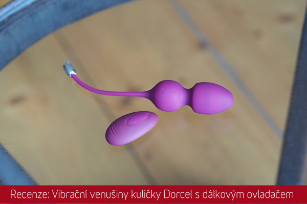 Recenze: Vibrační venušiny kuličky s dálkovým ovládáním Dorcel Love Balls