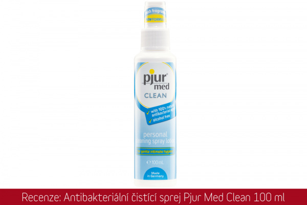 Recenze: PJUR med clean – čistotou ke zdraví 👍
