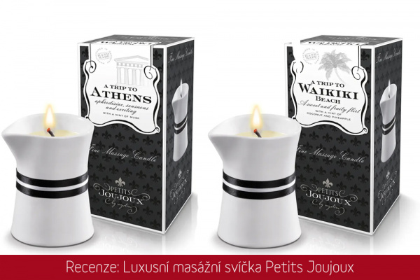 Recenze: Luxusní masážní svíčka 🕯️ Petits Joujoux