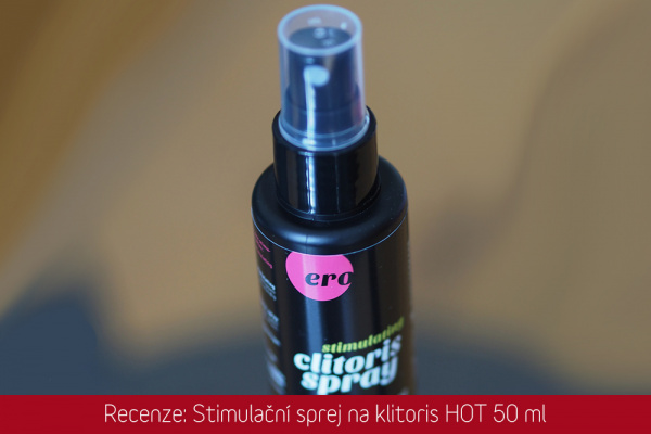 Recenze: Stimulační sprej na klitoris HOT Clitoris Spray 50 m