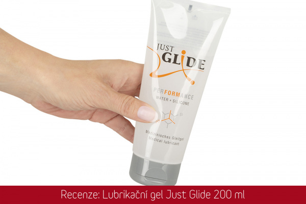 Recenze: Lékařský lubrikační gel na vodní bázi s příměsí silikonu Just Glide 200 ml