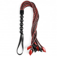 Erotické důtky Sportsheets Saffron Braided Flogger 61 cm