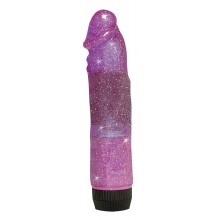 Gelový vibrátor Space rider &#x1F680; 3000 18,5 x &#216; 3,5 cm