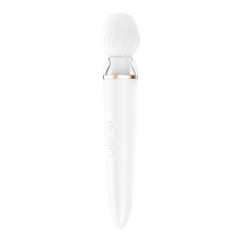 Masážní hlavice a vibrátor 2v1 Satisfyer Double Wand-er 34,5 cm