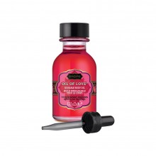 Tělový olej hřejivý Kamasutra jahoda &#x1F353; 22 ml