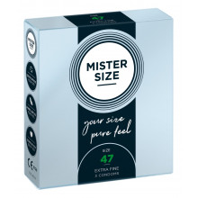 Ultra tenké kondomy Mister Size 47 mm