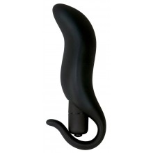 Vibrační anální kolík Black Velvets 13 x &#216; 2,8 cm