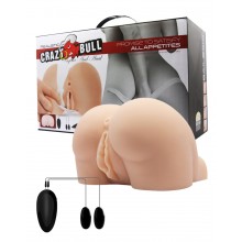 Vibrační masturbátor Crazy Bull vagína a anál