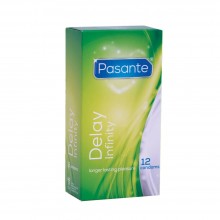 Znecitlivující kondomy Pasante Infinity (Delay) 53 mm 12 ks