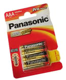 Baterie Panasonic Pro power AAA 4 ks
