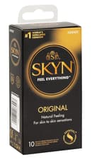 Bezlatexové kondomy SKYN original 53 mm 10 ks