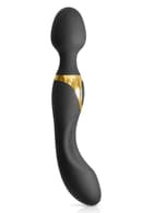Oboustranný vibrátor Black Empire My Goddess 🔱 19,5 cm