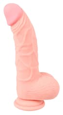Realistické silikonové dildo s přísavkou 20 x Ø 4,5 cm