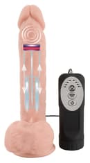 Silikonový vibrátor s přísavkou 21 Ø 3,8 cm