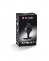 Elektro stimulační anální kolík Mystim Rocking Force 9,5 x 3,5 cm