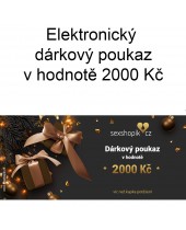 Elektronický vánoční 🎄 dárkový poukaz 2000 Kč
