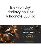 Elektronický vánoční 🎄 dárkový poukaz 500 Kč