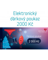 Elektronický vánoční 🎄 dárkový poukaz 2000 Kč