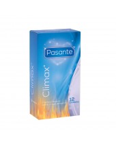 Hřejivé a chladivé kondomy Pasante Climax 52 mm 12 ks