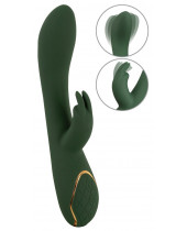 Luxusní vibrátor králíček  🐰 Emerald Love 23 cm