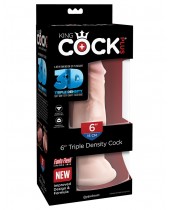 Realistické dildo s přísavkou King Cock Plus Triple Density