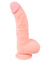 Realistické silikonové dildo s přísavkou 20 x Ø 4,5 cm