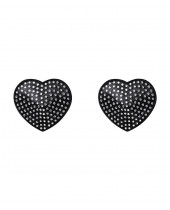 Samolepky na bradavky s třpytivými kamínky 💎 Obsessive A750
