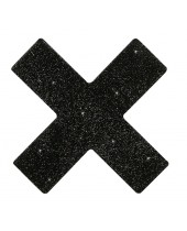 Samolepky na bradavky ve tvaru kříže Titty Sticker X