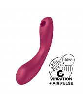 Satisfyer Curvy Trinity 1 oboustranný vibrátory 3v1