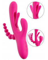 Trojitý vibrátor Triple Vibe s kmitajícím jazýčekm 👅 24,4 cm