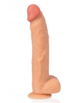 XXL dildo s přísavkou Capitan Red The Prodigy 33 x Ø 6,6 cm