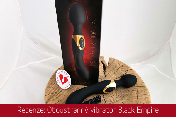 Recenze: Oboustranný vibrator My Godess aneb erotická elegance