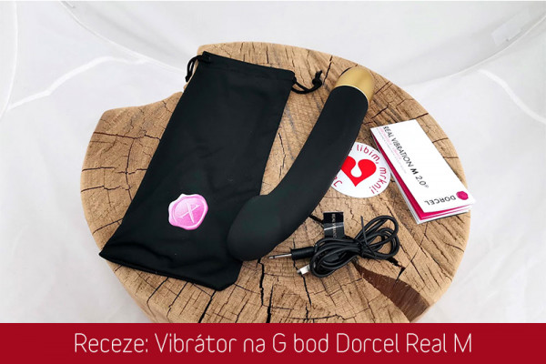 Hlavní obázek Vibrátor na G bod Dorcel Real M 2.0 USB 22 cm