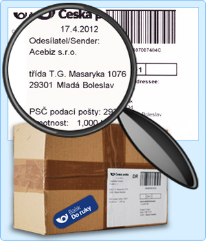 Česká pošta - obchodní balík