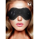 BDSM maska na oči z džínového materiálu Ouch