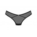 Černá tanga Obsessive Glandez pro moderní ženu