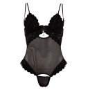Černé erotické body Cottelli Lingerie