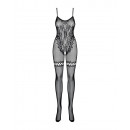 Dámské bodystocking s otevřeným rozkrokem Obsessive F213