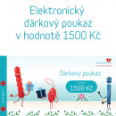 Elektronický dárkový poukaz 1500 Kč