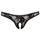 Tanga s otevřeným rozkrokem Cottelli Lingerie