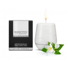 Afrodiziakální vonná svíčka &#x1F56F;&#xFE0F; Magnetifico Jasmine Romance